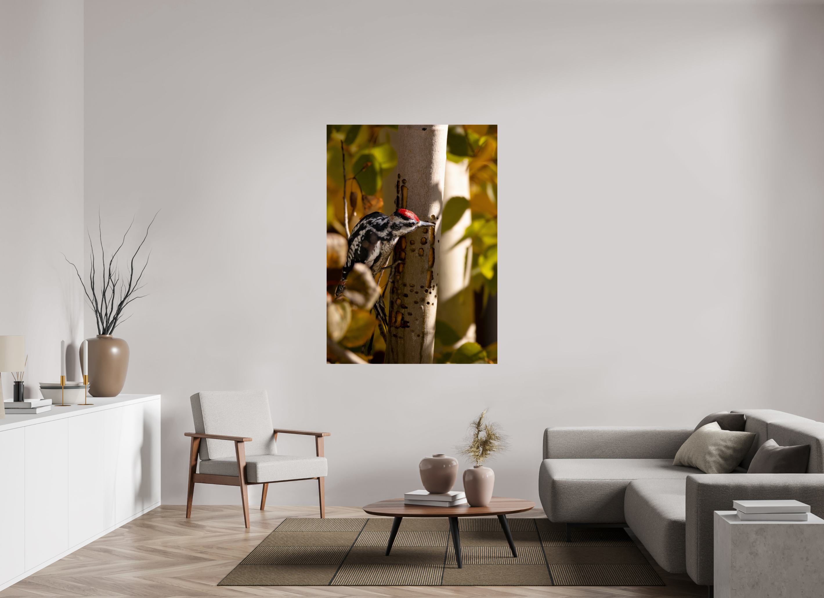 43 x 60.2″, Basic Glossy Print Downey on the Lookout