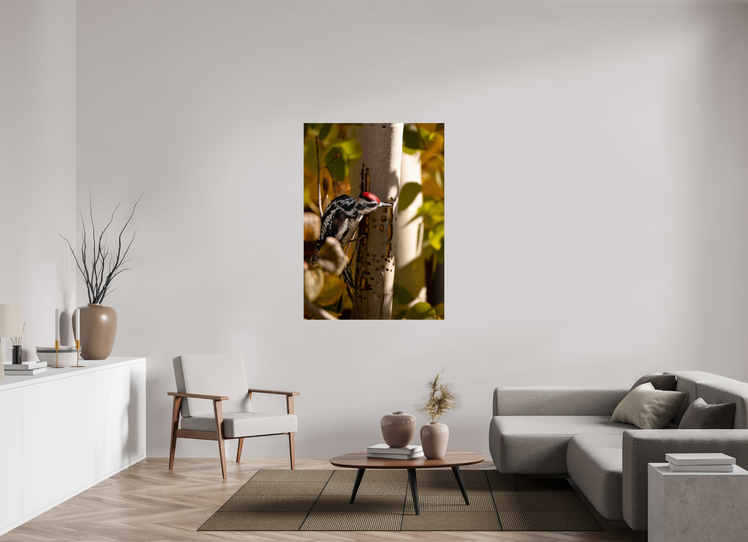 39 x 54.6″, Basic Glossy Print Downey on the Lookout