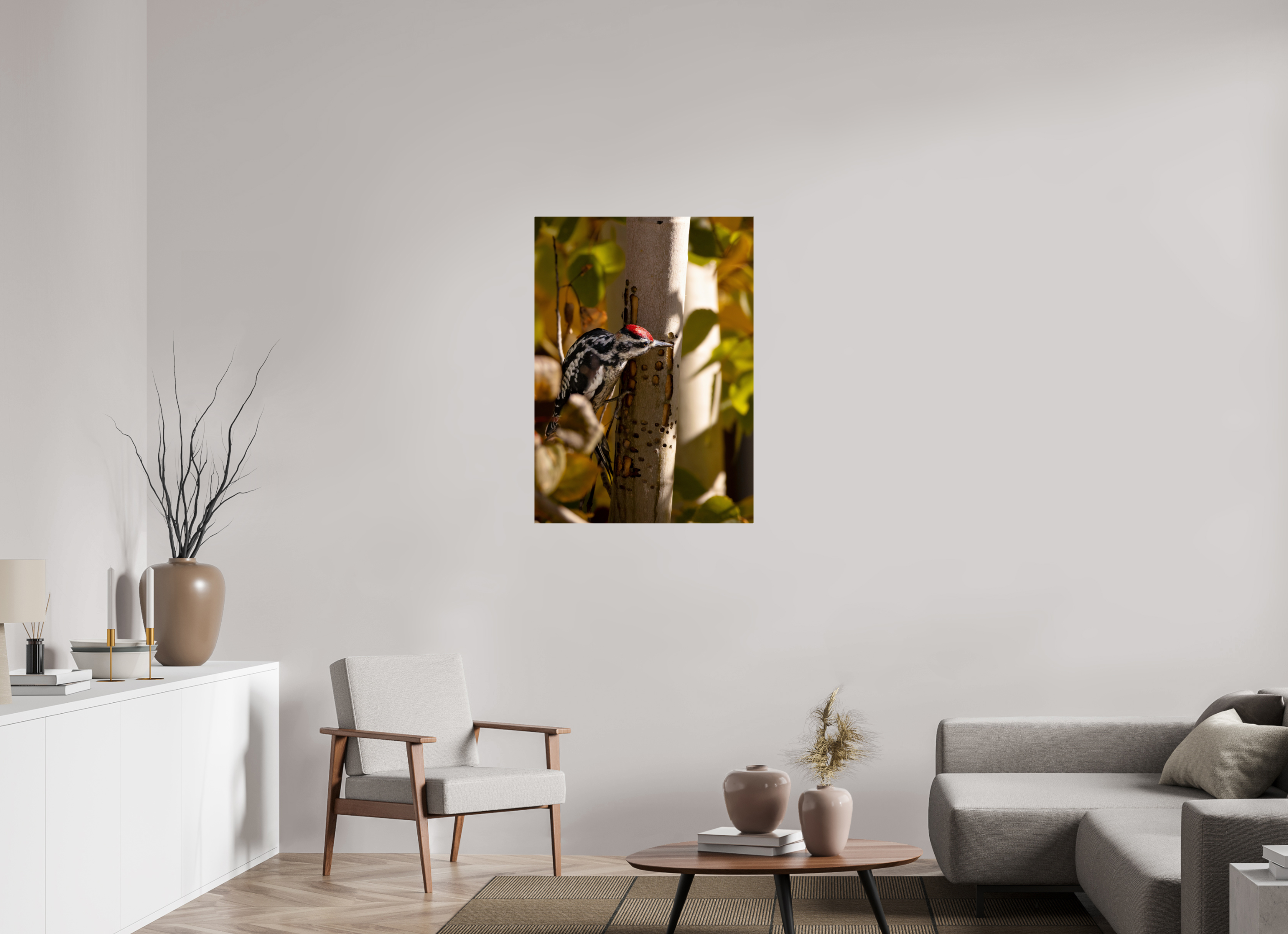 28 x 39.2″, Basic Glossy Print Downey on the Lookout