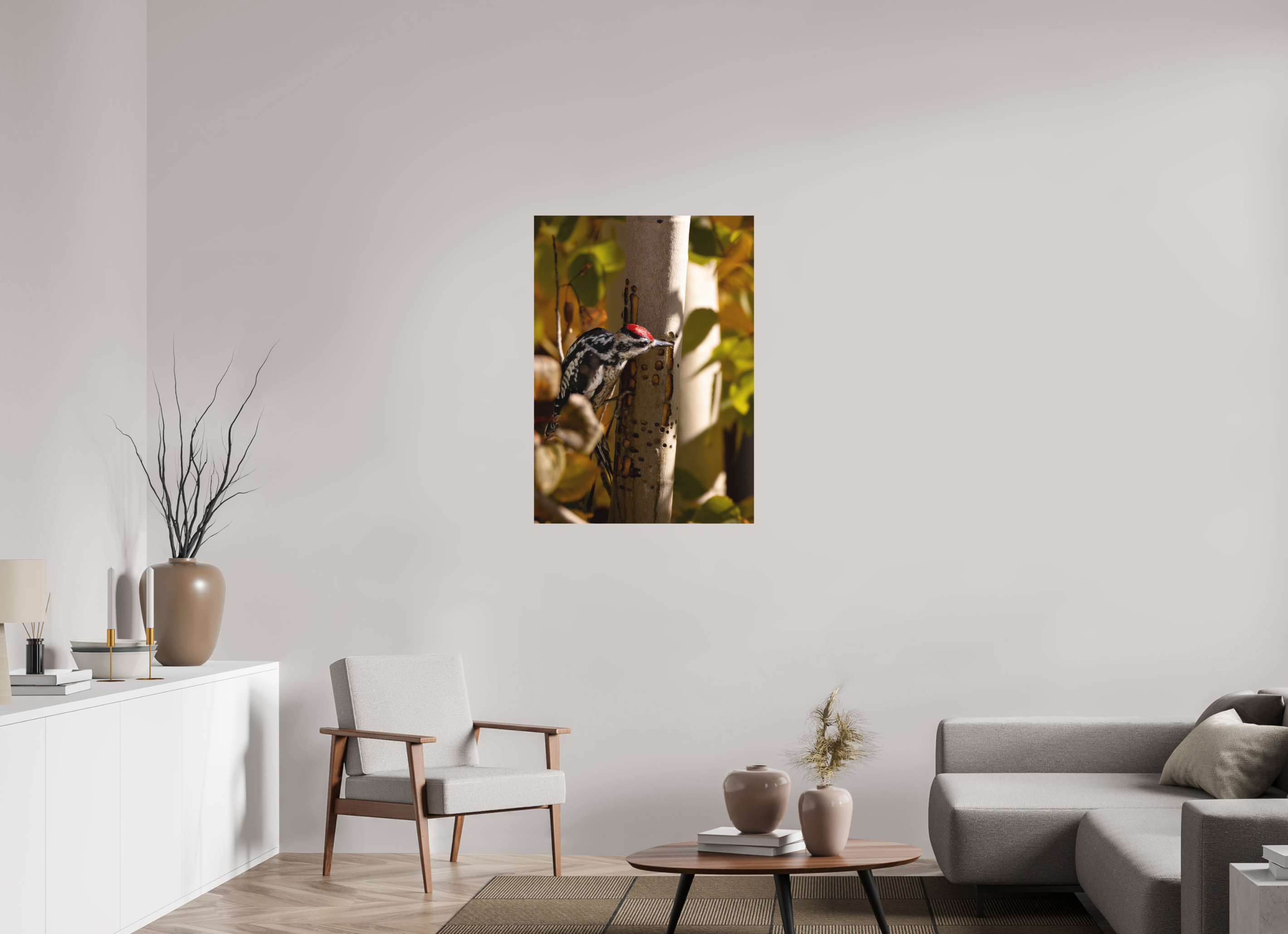 28 x 39.2″, Aluminum-Backed Matte Print Downey on the Lookout